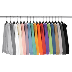 Custom logo Unisex White Black winter_fleece OR french terry Men Women Girls oversized pullover sweatshirt hoody Hoddies