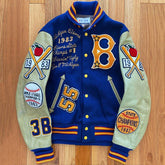 Oem Custom Mens Chenille Embroidery Patch Jackets Vintage Letterman Varsity Jackets