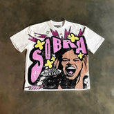 OEM ODM Acid Washed T-shirts Men Vintage Tee Wash Graphic Tshirts With Custom Printing Oversize Mens Distressed T Shirt