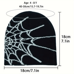 Wholesale customized beanies hats all over logo knitted jacquard winter skull beanie