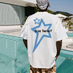 high quality custom logo tshirt 3d puff print oversized t shirt custom print graphic for men drop shoulder oversized tshirt