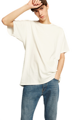 High Quality 210gsm Cotton Blank Plain Tshirt Custom 3D Printing Plus Size Men's T-Shirts