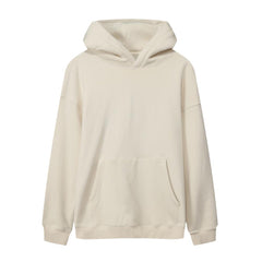 High Quality 380gsm Heavyweight Pullover Hoodie French Terry Hoodies Drop Shoulder No Strings Heavy Oversized Men Hoodies