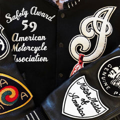 High Quality Custom Street Wear Logo Patch Baseball Jacket Trucker Letterman Base Ball Leather Varcity Varsity Jacket For Men