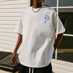 high quality custom logo tshirt 3d puff print oversized t shirt custom print graphic for men drop shoulder oversized tshirt