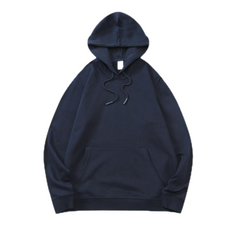320 Grams Blank Plain French Terry Oversized Hoodies Unisex Custom Logo Plus Size Heavyweight Mens Hoodies Manufacturer