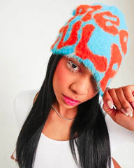 Custom With Logo Y2K Beenies Acrylic High Quality Knit Winter Hats Premium Cashmere Wool Mea Culpa Jacquard Mohair Beanie