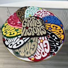 Custom Graphic Design Printed Jacquard Woven Knitted Streetwear Skull Caps Skully Hat Y2K Reversible Beanie