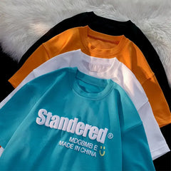 High Quality Heavyweight Plain Oversized Tshirt Screen DTG Embroidery Custom Blank O Neck 100% Cotton Men 3D Puff Print T Shirt