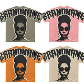 Wholesale Oem 100% Cotton Mens Oversized Tshirt Dtg Print Tee Logo T-shirt heavyweight Stone Acid Washed Vintage Custom T Shirt