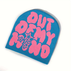 Wholesale Unisex All Over print Winter Hat Cap Custom Logo Acrylic Knitted Cuffed Beanie Hats