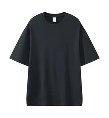 330 Grams Heavy Weight Wholesale Cheap In Bulk Plain 330 Gsm T Shirt Custom Design Blank 100% Cotton Round Neck Tshirt