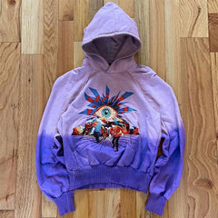 custom heavyweight embroidered 100% cotton french terry 400 500 600 gsm vintage wash tie dye hoodies manufacturers unisex
