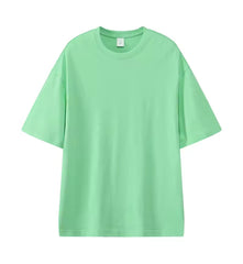 330 Grams Heavy Weight Wholesale Cheap In Bulk Plain 330 Gsm T Shirt Custom Design Blank 100% Cotton Round Neck Tshirt