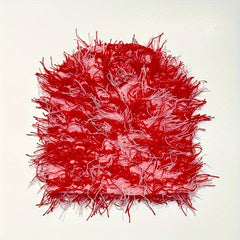 Hip Hop Tassel Y2K Beanie Trendy Mixed Color Elastic Knit Hats Lightweight Casual Skull Cap Unisex Windproof Beanies For Women