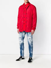 wholesale jeans pent new style skater bleached relaxed jeans men