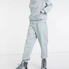 Custom Made Nylon Tracksuit Men Streetwear Reflective Sweatsuit Jogger Pants Men Luxury Casual Track Suits Reflective Tracksuits