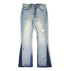 USA Aymir Style High Quality Stylish Wholesale 2020 Designer Blue Male Streetwear Jen Ripped Laser Men's Denim Pant Custom Jeans