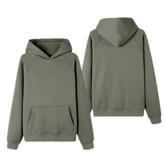 High Quality ODM OEM Unisex Fashion Casual Sweatshirt Pullover Hoodies HeavyWeight Oversized Fleece Lined Hoodie