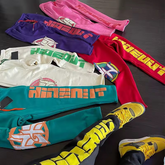 Custom logo Streetwear Puff Print Sweatpants 100% cotton Fleece Sports Jogger Stacked men's pants pantalons pour hommes