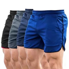 Men Running Shorts Bodybuilding Muscle Training Sportswear Exercise Gym Shorts