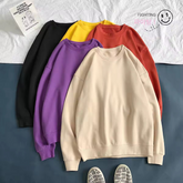 Oversized High Quality Bulk Custom Embroidery Pull Over White Jogger Wholesale Crew Neck Crewneck Sweatshirt