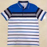 Fashion High quality Bangladesh stripes polo shirt