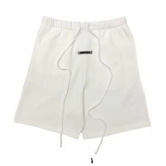 Hot selling style high quality shorts reflective french terry cotton shorts men