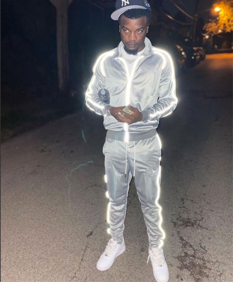 2023 Wholesale Reflective 3M Unisex Plus Size jogging tracksuits Designers men's sets reflective tracksuits