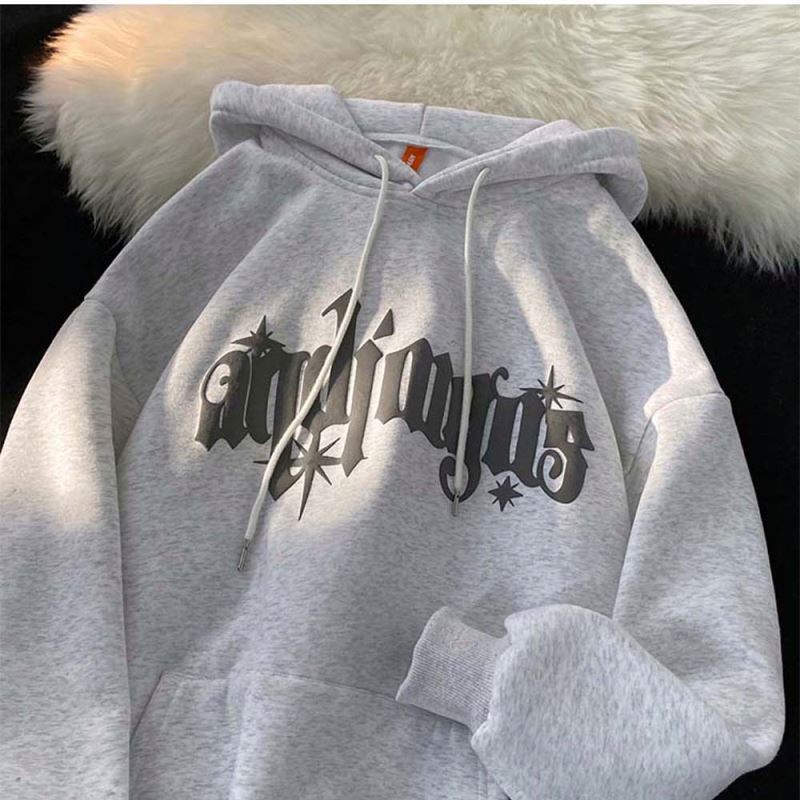 High Quality Cotton Drawstring Drop Shoulder Fleece Hoodie Streetwear Puff Print Hoodie Rib Design Bottom Custom Logo Hoodie