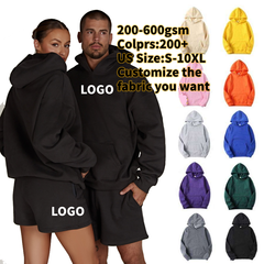 wholesale custom hoodie men 100% cotton blank casual printing logo for unisex oversized embroidery men's hoodies