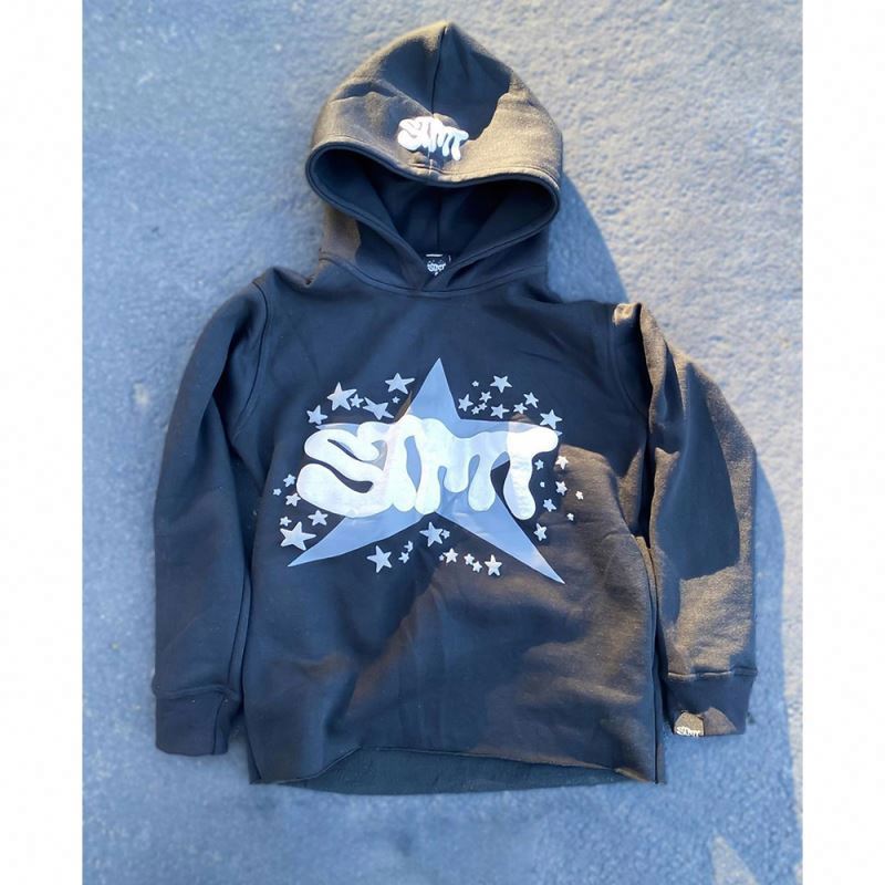 Custom Logo Men Pullover Hoodie 500GSM Cotton French Terry No String hoodie Oversized Puff Print Hoodies OEM 2024