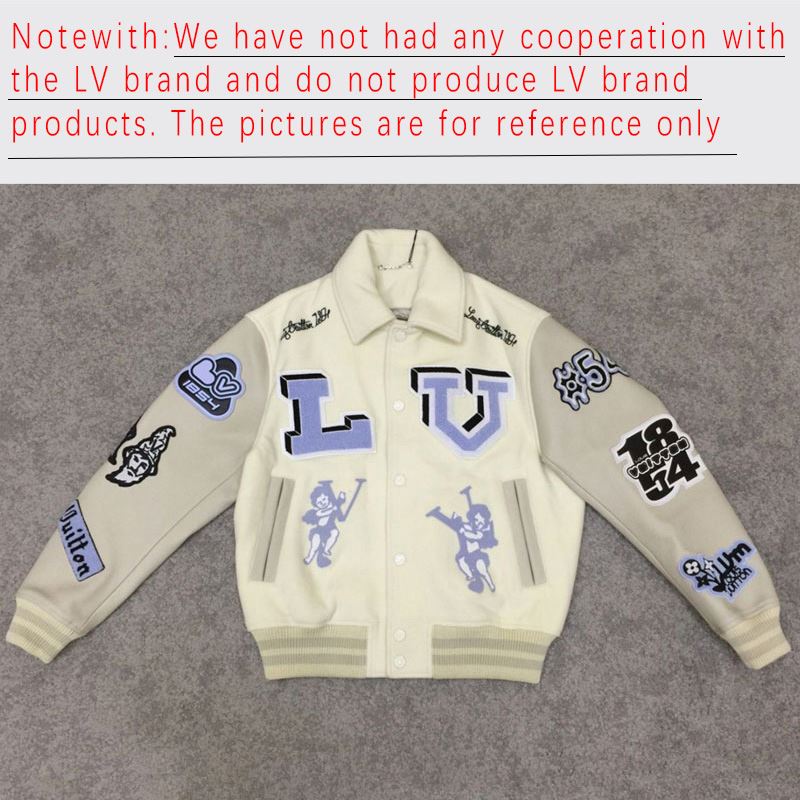 Custom Chenille Embroidery Patch Baseball Jackets Vintage Letterman Varsity Jackets For Men