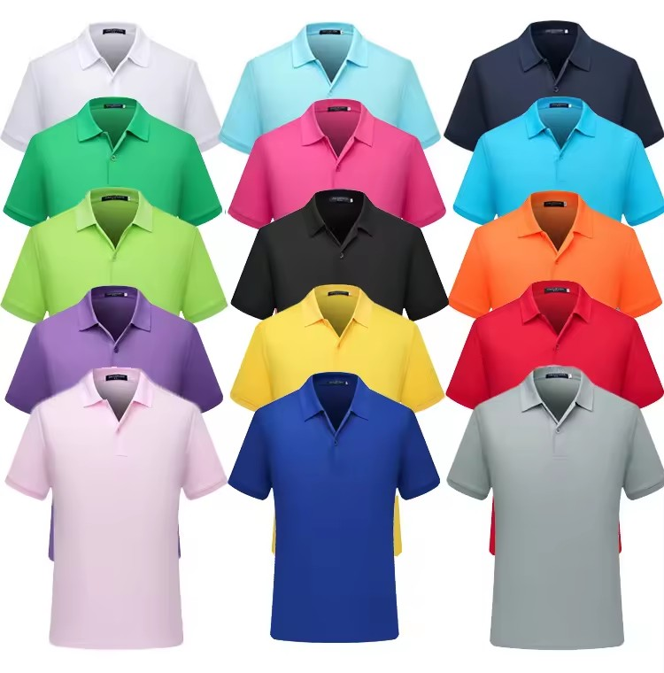 Staff clothes polo shirts, Polos de algodon, Quality Breathable 100% Cotton Sports Sublimated Men Fit Embroidered Polo Shirt