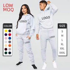 Custom Logo Women&Men's mens activewear jogger suit, men 2 piece set, mens jumpsuits