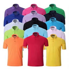 Drop Shipping Unisex Soft 100% Cotton 220 Grams Pique High Quality Plain Golf Custom Embroidered Logo Women's Men's Polo Shirt