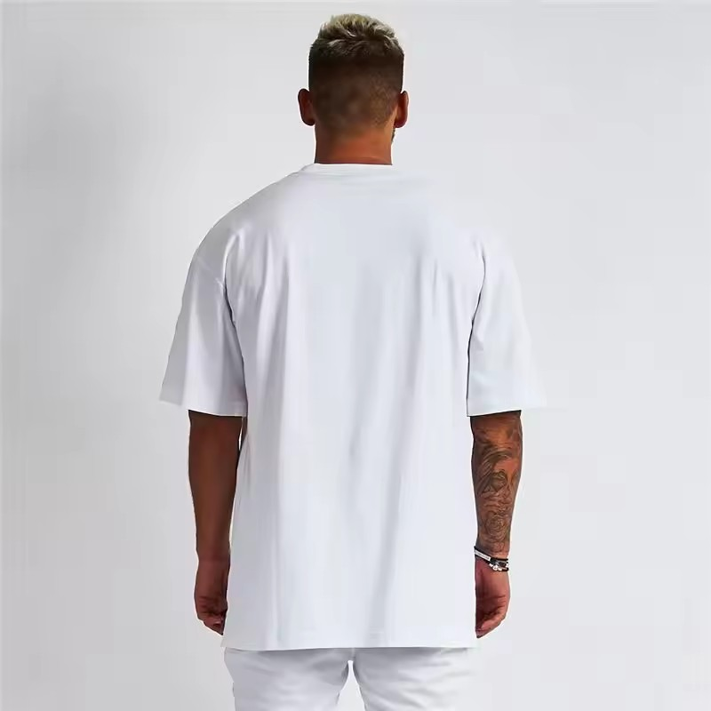 200gsm 240gsm 300gsm 100% cotton tshirt oversized essentials customizable fabric t shirt