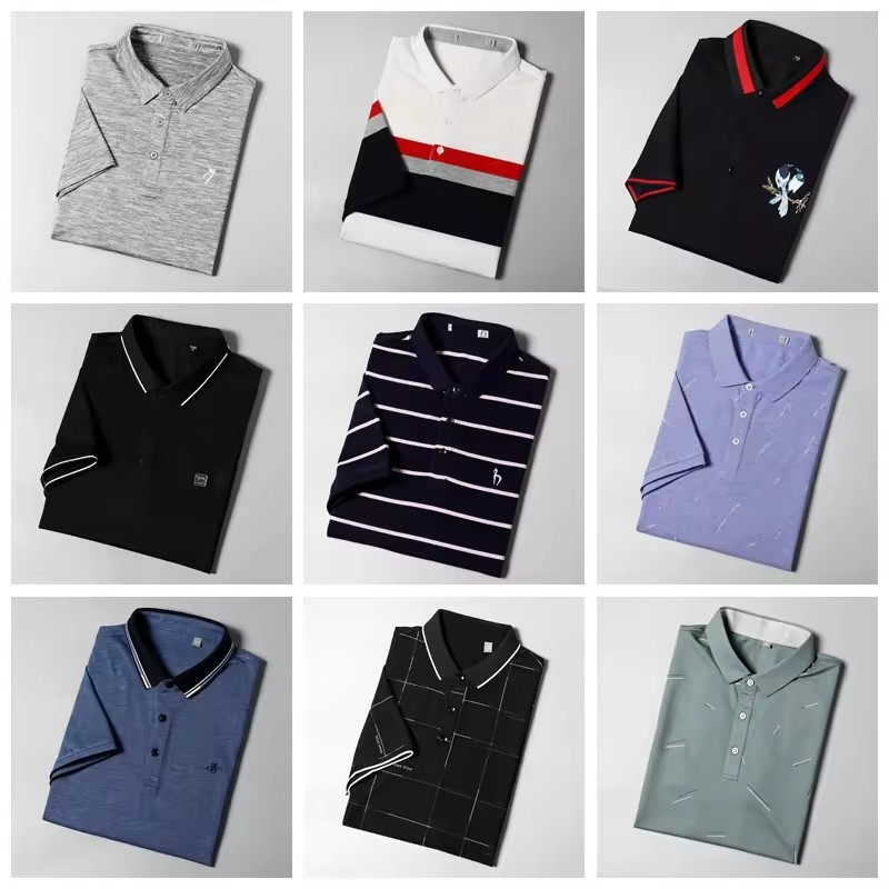 Personalized Custom Polo Shirt Mens Custom Embroidered Or Print Logo T Shirt Tennis Golf Polo Factory Polo T Shirt Wholesale